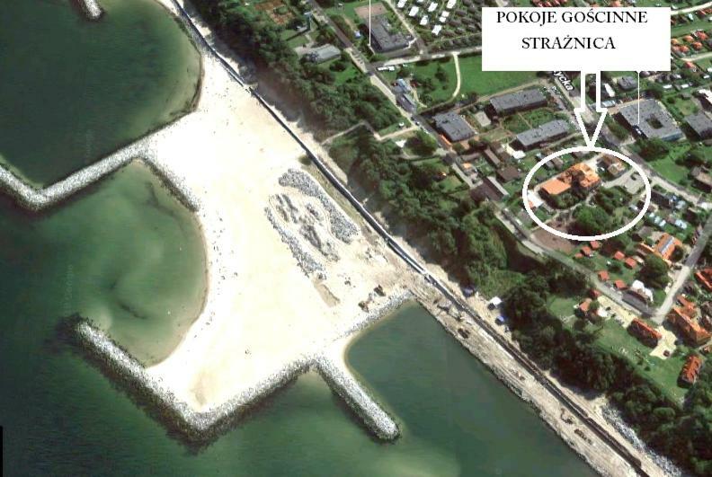Pokoje Goscinne Straznica Jarosławiec Esterno foto